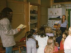 Blick in die Bibliothek