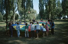 Spielen im Strandbad