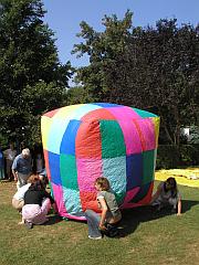 Projektbasteln: Heiluftballon