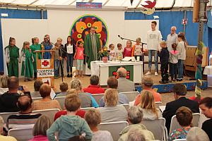 Gottesdienst mit der Seelsorgeeinheit