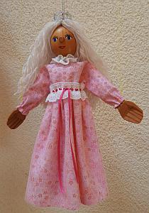Kasperlefiguren neu eingekleidet-Prinzessin