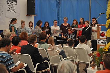 Gottesdienst mit der Seelsorgeeinheit