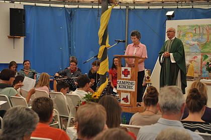 Gottesdienst mit der Seelsorgeeinheit