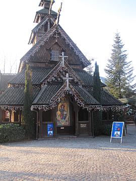 Stabkirche im Europapark