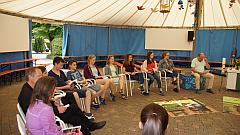 Firmlinge bei der Campingkirche
