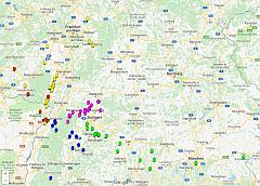 Karte Ballonpost