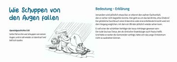 Karte - Wie Schuppen von den Augen fallen