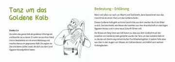 Karte - Tanz um das Goldene Kalb