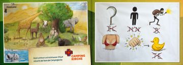 Karte - Sich an die Brust schlagen