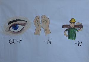 Altarbild - Rtsel - Auf Hnden tragen